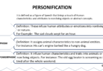 Personification and its types