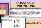 Possessive Pronouns