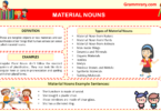 Material Nouns