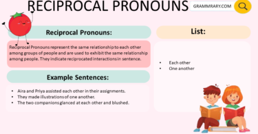 Reciprocal Pronouns