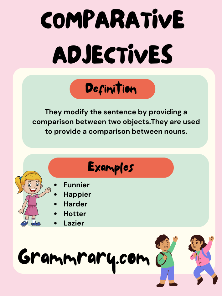 Comparative adjectives