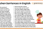 120 Kitchen Sentences Use for Daily Life in English