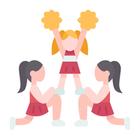 Cheerleading in English