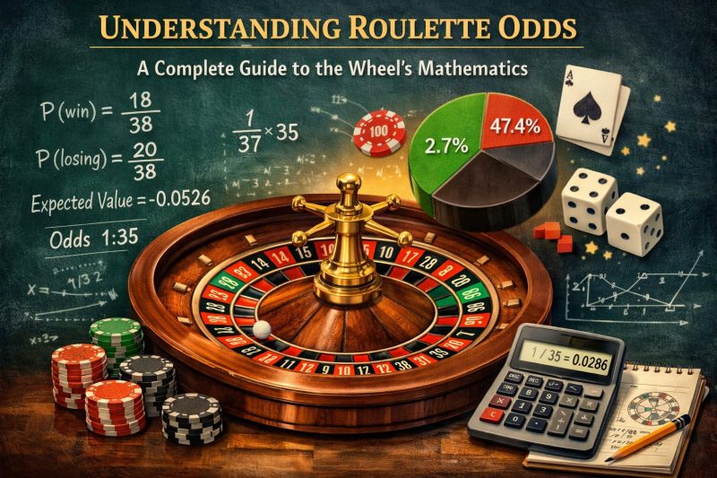 Roulette odds calculator showing wheel probabilities